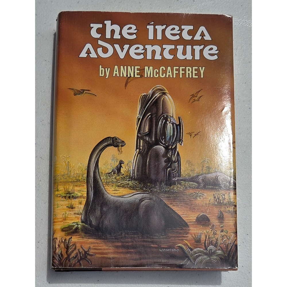 The Ireta Adventure by Anne McCaffrey SFBC Hardcover Dinosaur Planet Omnibus